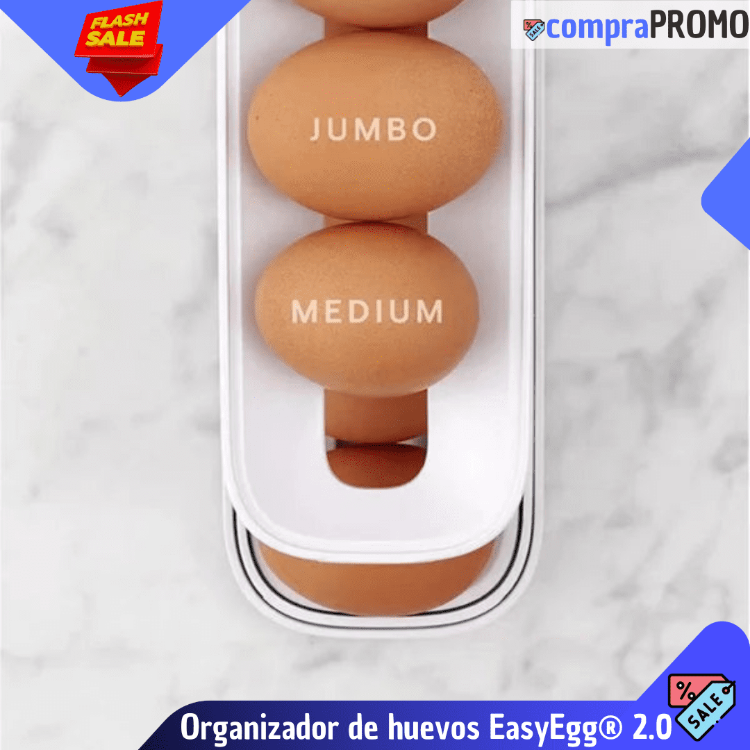 OFERTA SOLO POR HOY🔥PAGA 1 Y LLEVA 2🔥 NUEVO Organizador de Huevos EasyEgg®🥚🐣