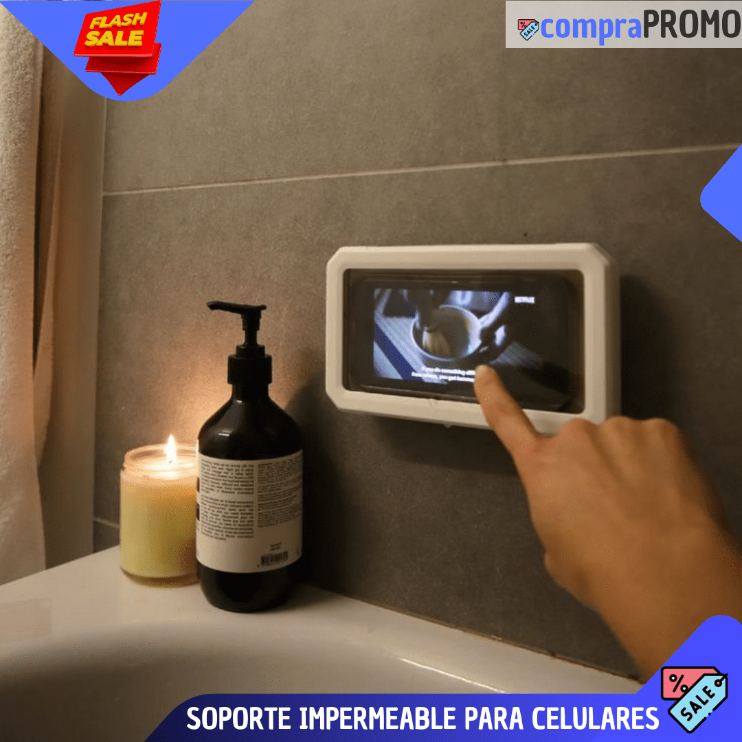 🔥50%OFF🔥 NUEVO SOPORTE IMPERMEABLE PARA CELULARES