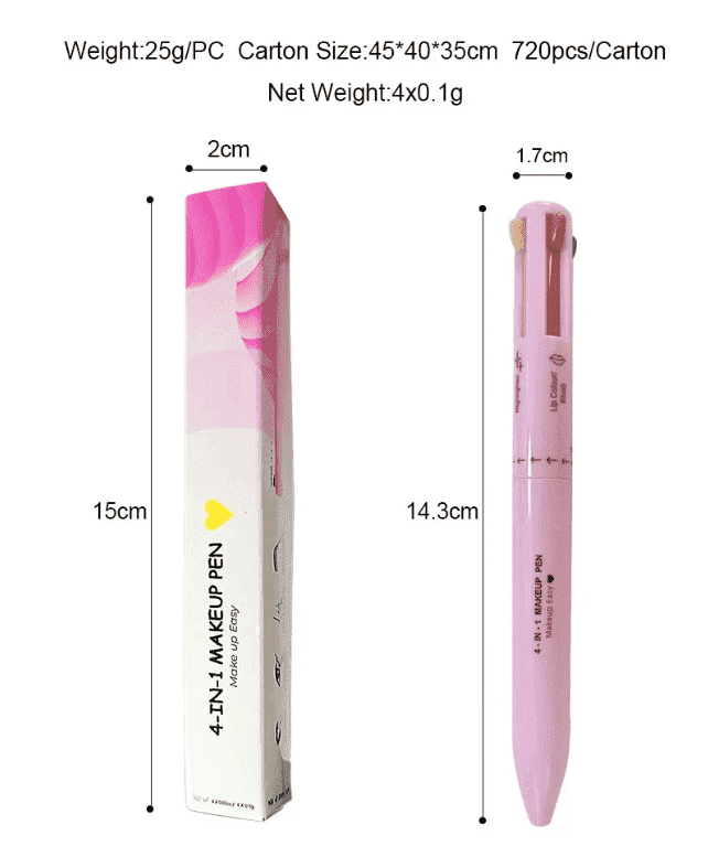 Nuevo Lápiz Magic Makeup 4 en 1🌷💄