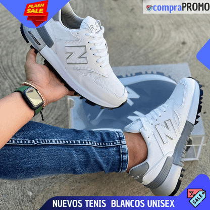 NUEVOS tenis blancos UNISEX