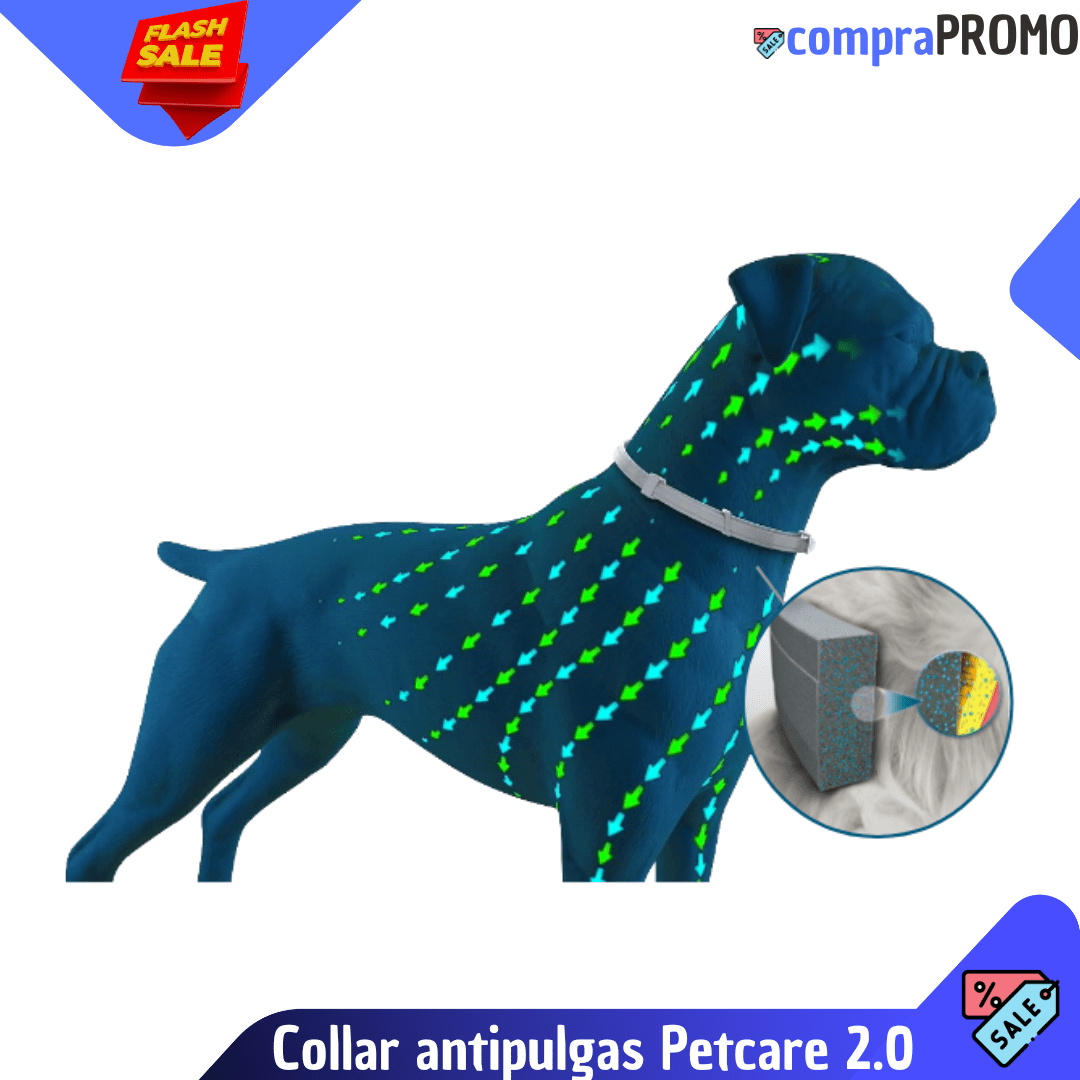 NUEVA TECNOLOGÍA Collar antipulgas Petcare 2.0🐶🐱